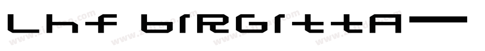 LHF Birgitta字体转换